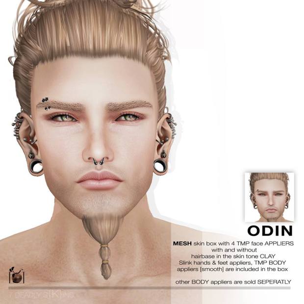 Odin1 Odin, for The boys of Summer with a brand new skin tone  CLAY1